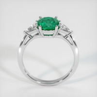 1.32 Ct. Emerald Ring, Platinum 950 3