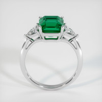 2.79 Ct. Emerald Ring, Platinum 950 3