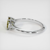 0.88 Ct. Gemstone Ring, Platinum 950 4