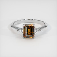 1.57 Ct. Gemstone Ring, Platinum 950 1