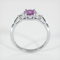 0.67 Ct. Pink Sapphire Ring, Platinum 950 3
