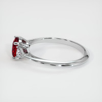 1.50 Ct. Ruby Ring, Platinum 950 4
