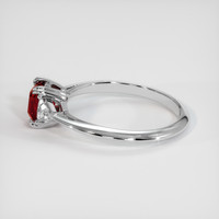 1.01 Ct. Ruby Ring, Platinum 950 4