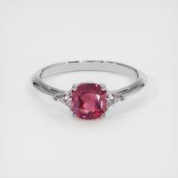 1.41 Ct. Ruby Ring, Platinum 950 1