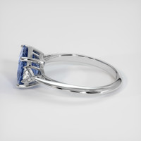 3.57 Ct. Sapphire Ring, Platinum 950 4