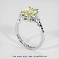 2.01 Ct. Sapphire Ring, Platinum 950 2