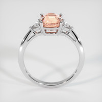 2.33 Ct. Padparadscha Sapphire Ring, Platinum 950 3