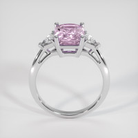 2.10 Ct. Pink Sapphire Ring, Platinum 950 3