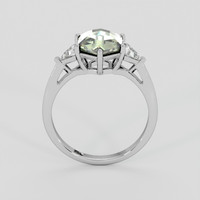 2.77 Ct. Green Sapphire Ring, Platinum 950 3