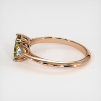 0.88 Ct. Gemstone Ring, 14K Rose Gold 4