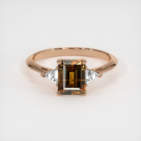 1.57 Ct. Gemstone Ring, 14K Rose Gold 1