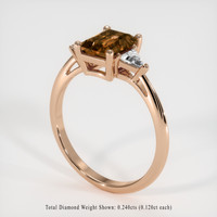 1.57 Ct. Gemstone Ring, 14K Rose Gold 2