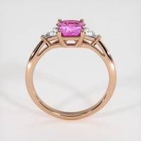 1.32 Ct. Sapphire Ring, 14K Rose Gold 3