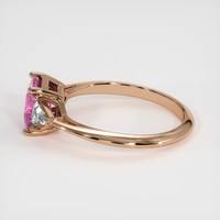 1.23 Ct. Sapphire Ring, 18K Rose Gold 4
