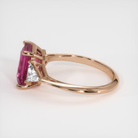 3.04 Ct. Sapphire Ring, 18K Rose Gold 4