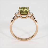 3.65 Ct. Sapphire Ring, 18K Rose Gold 3