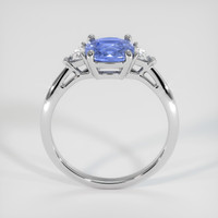 1.86 Ct. Blue Sapphire Ring, 10K White Gold 3