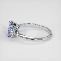 1.86 Ct. Blue Sapphire Ring, 10K White Gold 4