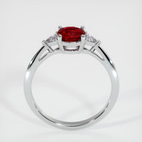 1.19 Ct. Ruby Ring, 10K White Gold 3
