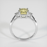 2.10 Ct. Yellow Sapphire Ring, 10K White Gold 3