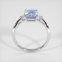 5.01 Ct. Blue Sapphire Ring, 10K White Gold 3