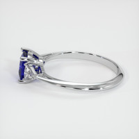 1.08 Ct. Sapphire Ring, 14K White Gold 4