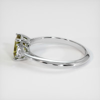 0.88 Ct. Gemstone Ring, 14K White Gold 4