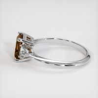 1.57 Ct. Gemstone Ring, 14K White Gold 4