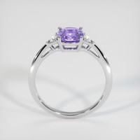 2.18 Ct. Sapphire Ring, 14K White Gold 3