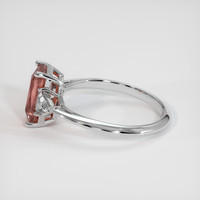 1.98 Ct. Sapphire Ring, 14K White Gold 4