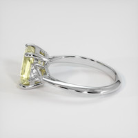 2.01 Ct. Sapphire Ring, 14K White Gold 4