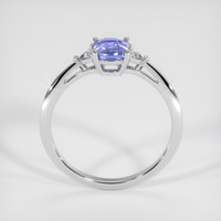 2.01 Ct. Blue Sapphire Ring, 14K White Gold 3