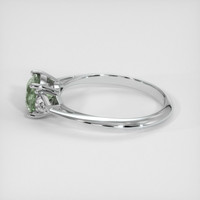 1.34 Ct. Sapphire Ring, 14K White Gold 4