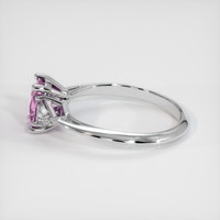 1.07 Ct. Sapphire Ring, 14K White Gold 4