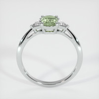 0.95 Ct. Sapphire Ring, 14K White Gold 3