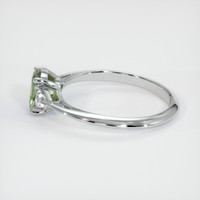 0.95 Ct. Sapphire Ring, 14K White Gold 4