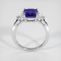 3.06 Ct. Sapphire Ring, 14K White Gold 3