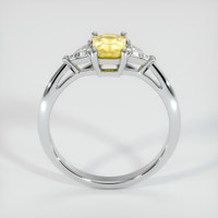 0.88 Ct. Sapphire Ring, 14K White Gold 3