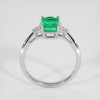 1.96 Ct. Emerald Ring, 18K White Gold 3