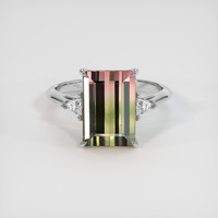 4.17 Ct. Gemstone Ring, 18K White Gold 1