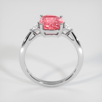 3.03 Ct. Sapphire Ring, 18K White Gold 3