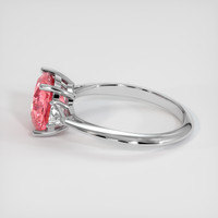 3.03 Ct. Sapphire Ring, 18K White Gold 4