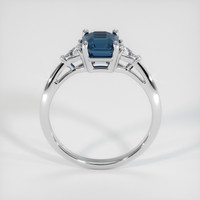 2.04 Ct. Sapphire Ring, 18K White Gold 3