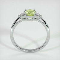 0.77 Ct. Sapphire Ring, 18K White Gold 3