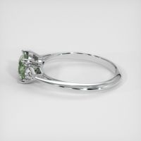 1.34 Ct. Sapphire Ring, 18K White Gold 4