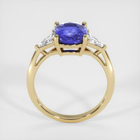 3.00 Ct. Color Change Sapphire Ring, 14K Yellow Gold 3