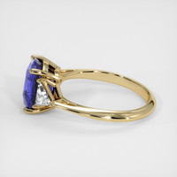 3.00 Ct. Color Change Sapphire Ring, 14K Yellow Gold 4
