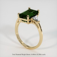 3.10 Ct. Gemstone Ring, 14K Yellow Gold 2