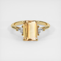 2.94 Ct. Gemstone Ring, 14K Yellow Gold 1