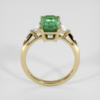 2.07 Ct. Green Tourmaline Ring, 14K Yellow Gold 3